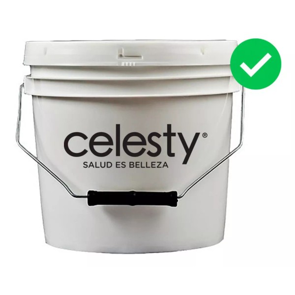 Celesty Crema Para Peinar De Frutas Celesty Cubeta 4lts Mayoreo