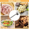 Meat Tenderizer Hammer, Stainless Steel Meat Mallet Kitchen Tool, Double