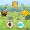 Small Biodegradable Trash Bags 1.2 Gallon - Mini Compostable Garbage