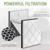 Nisreen HE401 Filter Replacement for Shark Air Puri-fier 4 Filter