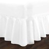 CreationsMart Luxury Bedding 100% Egyptian Cotton Frilled Valance Fitted Sheet