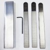 Guitar Nut Files and Fret Crowning Tool Set 4Pcs Steel