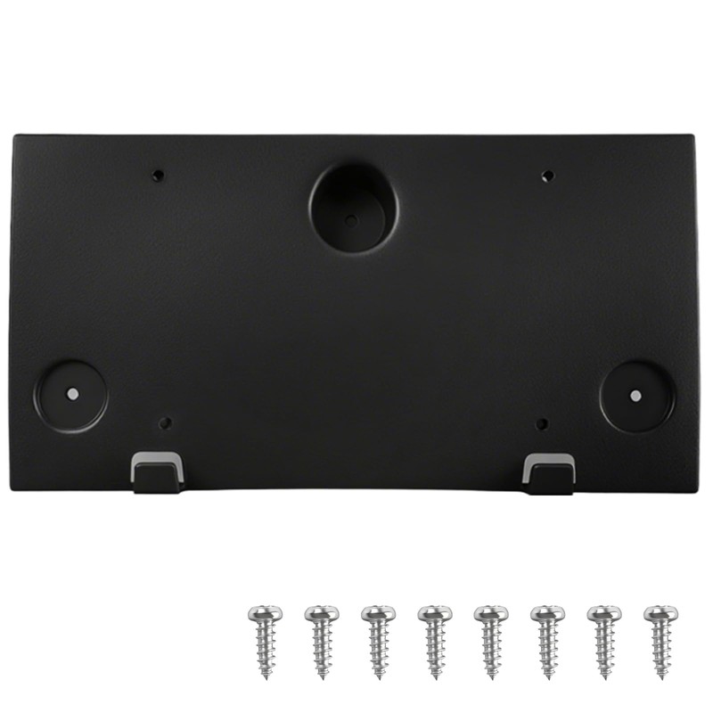 Front Bumper License Plate Bracket Compatible with Ford Expedition 2018