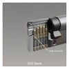 Yale 10-0572-3140-00-2211 Serie 500 Doppelzylinder, Mv