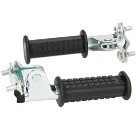 Bobike Unisex – Erwachsene Fußruhen-03273786 Fußruhen, Schwarz/Silber, Einheitsgröße