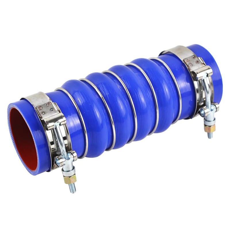 Silicone Material Upper Radiator Coolant Hose with Clamps Compatible with