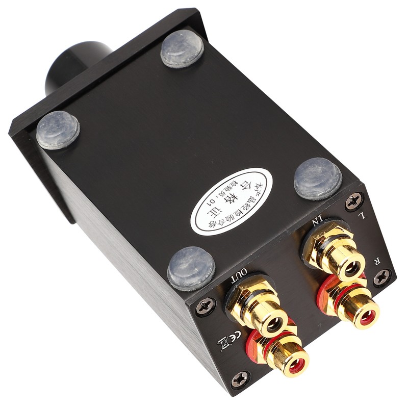 Volume Controller Black High Accuracy Passive Preamp Aluminum Alloy Amplifier
