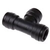 John Guest Speedfit (RWC) Black Acetal 22mm Push Fit Equal
