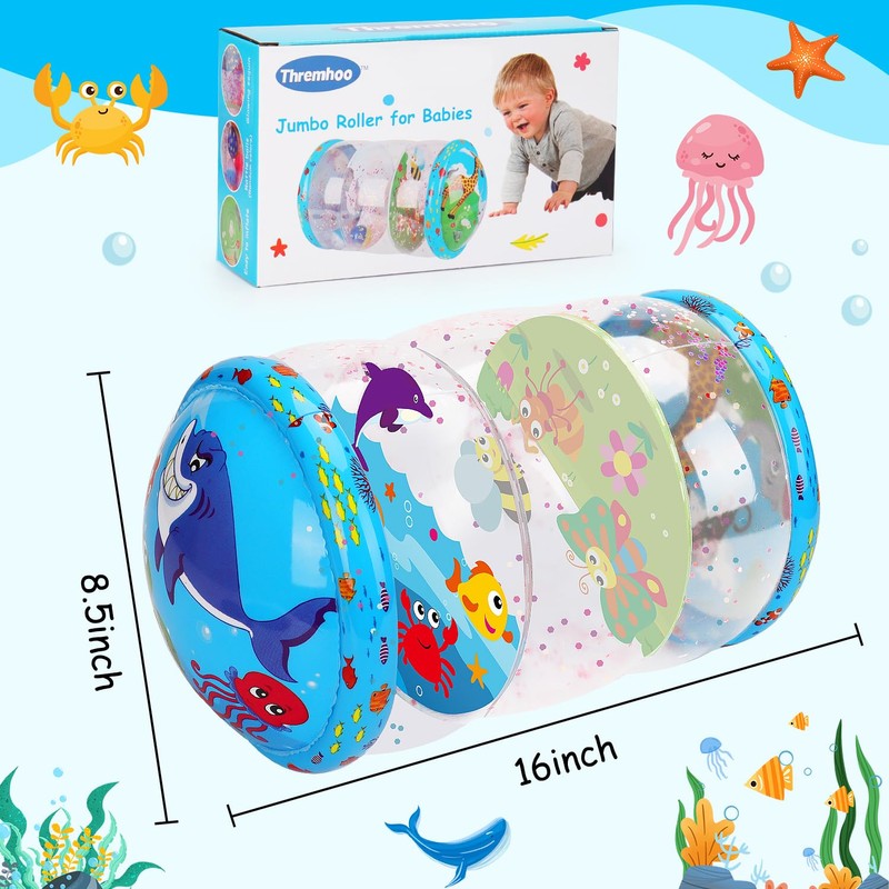 Crawling & Walking Baby Toys 6-12 Months Glowing Jumbo Inflatable