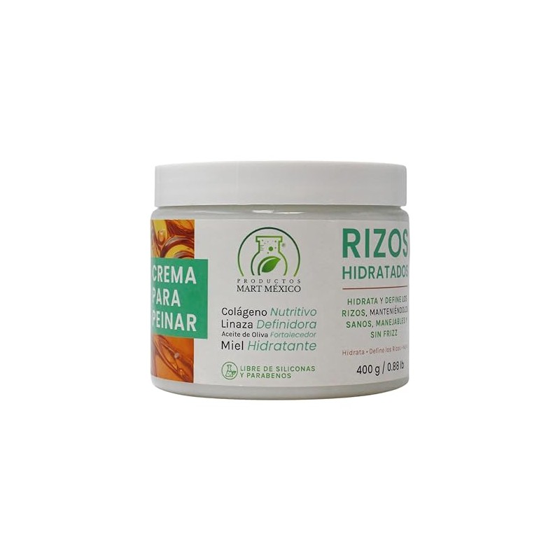 Crema Para Rizos Durabilidad - Suavidad Productos Mart Mexico 400