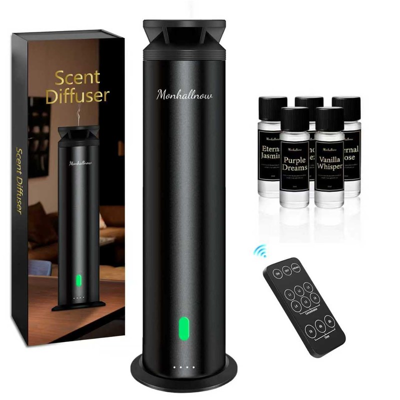 Monhallnow Waterless Scent Diffuser Starter Kit – 1000 Sq Ft