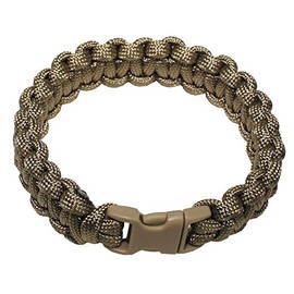 Max Fuchs Bracelet "Paracord" Coyote Tan Width 1.9 Cm S