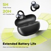 YAMDROK NC1 Clip-On Wireless Earbuds, Bluetooth 5.4 Earphones with 11mm