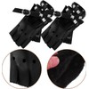 Guantes Punk de Medio Dedo con Remaches – Healeved Y260O03V06YI2