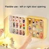 Wall Mounted Display Case for Figures, Clear 12 Inch Collectibles