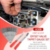 A308 Offset Valve Tappet Gauge Set Premium 11-Blade Feeler Gauge