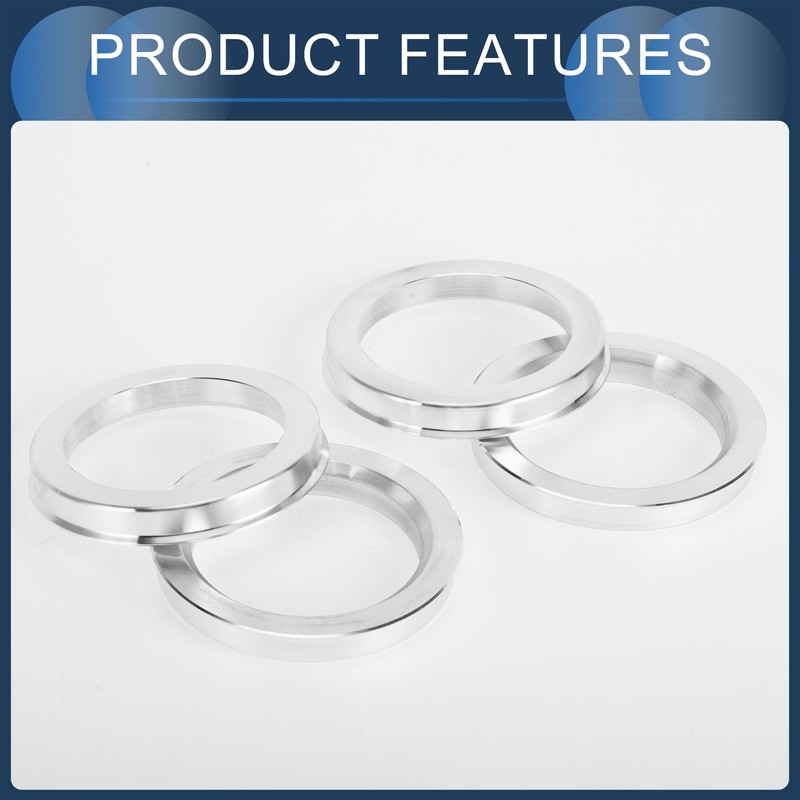 Hub Centric Rings, 56.1mm ID to 73.1mm OD Vehicle Wheel