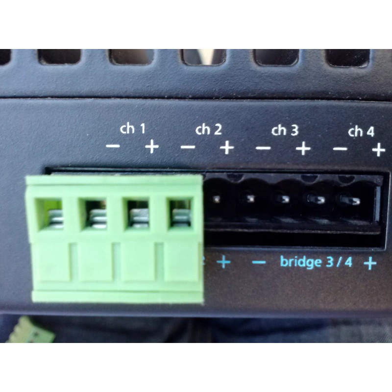 4-Pin Power Plug AUDIOCONTROL DM-608 DM-810 DQDX DQ-61 LC2I LC6I