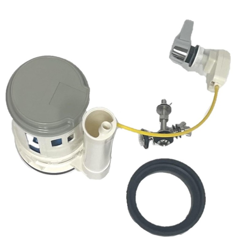 3 inch Two Piece Dual Flush Valve with Cable Controlled