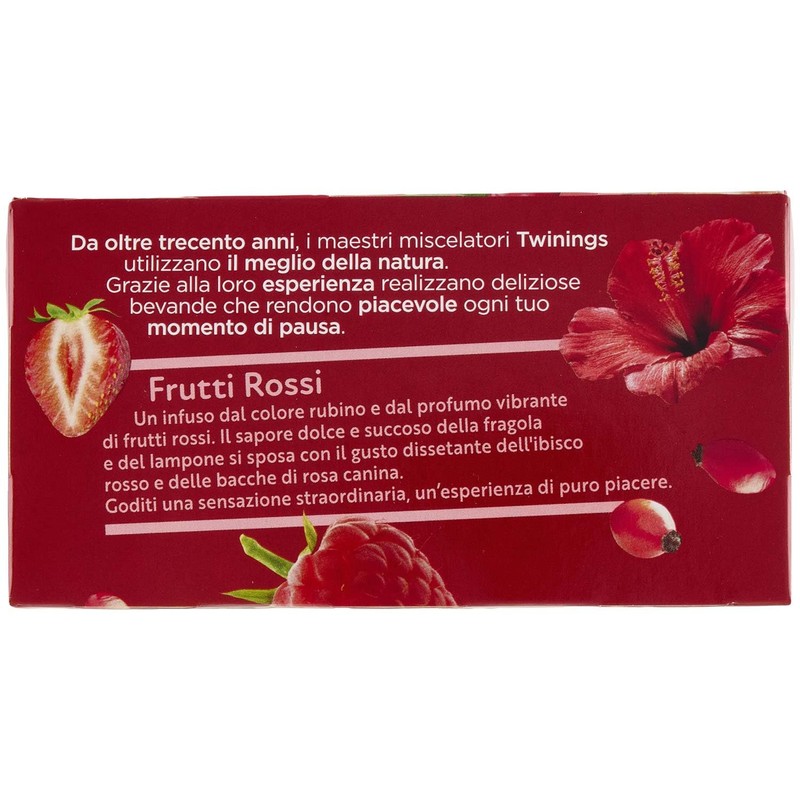 Twinings Tw Inf.20ff Frutti Rosssi, 40g