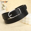 SUOSDEY 3 Pack Womens Fashion Leather Belts for Jeans Dresses