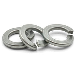Hippo Hardware M3.5 (3.5mm) Spring Washers Rectangular Coil Split Lock Stainless Steel Washers (Pack of 100)