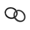 INFINAUTO Auto Car Truck Black 6.5" Plastic Speaker Spacers 14mm