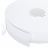 White Foam Weather Stripping Door Seal,1.18 Inch Wide X 1/13