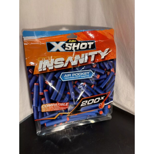 ZURU 200 Count - Zuru X shot Insanity Darts -
