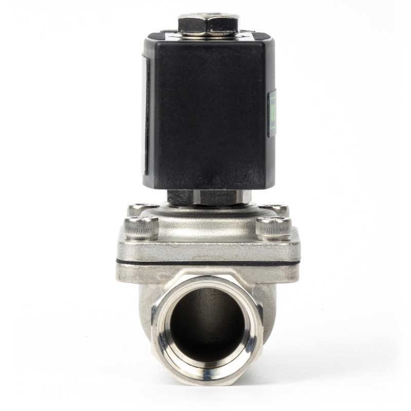 U.S. Solid 3/4" Stainless Steel Solenoid Valve - 12V DC