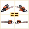 JPNTECH 60cc Gas Chainsaw 20 Inch 2-Cycle Petrol Chainsaw Handheld