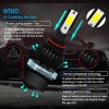 SHENKENUO For Toyota RAV4 2016-2018 4pcs 9012 H11 8000K LED