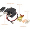 Diydeg Remote Battery Disconnect Switch, DC12V 120A/200A Anti Theft Upgrade