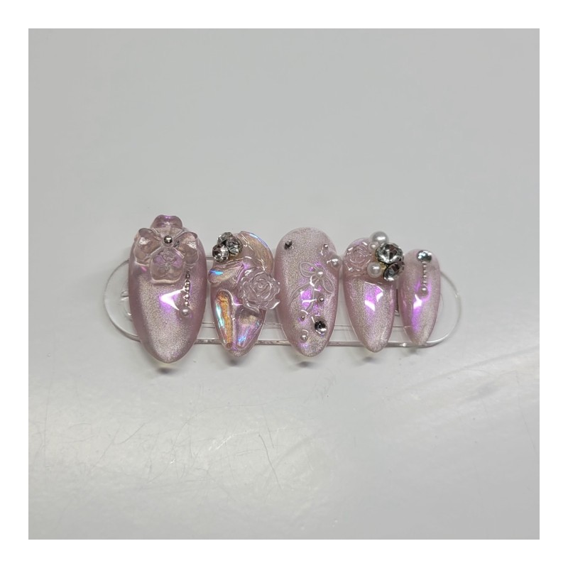 [P] Purple Lilac Garden - Premium Almond / [P] 보랏빛