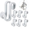 20Pcs Clothes Hanger Connector Hooks,Huggable Style Hangers Cascading Clothes Hangers