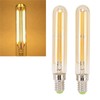2Pcs LED Tube Bulb 4W E14 2300K Tubular Light Lamp