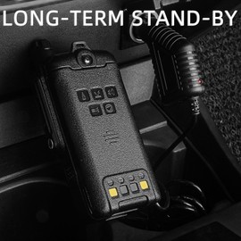 BAOFENG uv-9r car Charger,DC7.4V uv9r Radio Battery Eliminator Car Charger for BaoFeng BF-9700 BF-A58 UV-9R Plus Walkie Talkie (1pack)