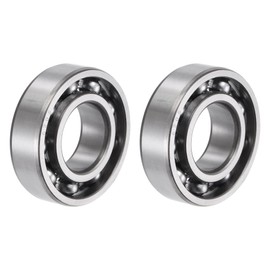 TA-VIGOR 2Pcs 6205 Deep Groove Ball Bearings, Z1 25mm x 52mm x 15mm Industrial Bearings, CN Open Type Chrome Steel Skateboard Bearings for Motor Electrical Instrument Equipment