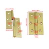 Eforlike Lift Off Hinge,Solid Brass,Right Detachable Hinge,for Window Door Gate