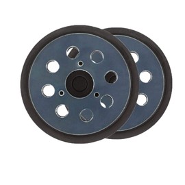 2 Pcs 5 Inch 8 Hole Replacement Sander Backing Pad Sander Hook and Loop Replacement Sanding Pad Surfaces for Makita BO5010, BO5030K, BO5031K, BO5041K