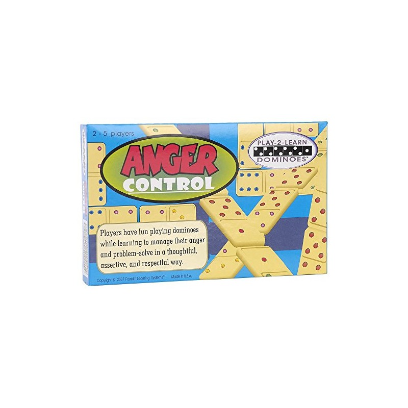Anger Control Play-2-Learn Educational Dominoes Game