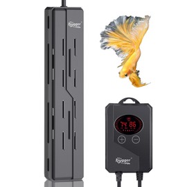 hygger Aquarium Heater 300W,Fish Tank Heater with Digital LED Controller,Overheating & Auto Shut Off Protection,Memory Function,Submersible Fish Heater for Saltwater & Freshwater Fish Tank 25-80Gallon