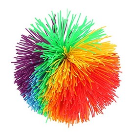 Fuzzy Ball, Koosh Ball, Stress Relief Toy, Fuzzy Ball for Stress Relief, Pom Ball, Active Toy, Fluffy Juggling Ball, Sensory Stress Toy