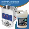 NORTHWEST ENTERPRISES Ultrasonic Cleaner Solution for Carburetors and Engine Par