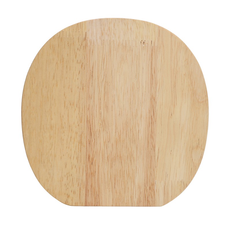 Letter Shaped Piggy Bank Wooden Transparent Panel Portable O Shaped