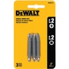 DEWALT DW2215 #2 Phillips and #2 Square Recess Double Ended