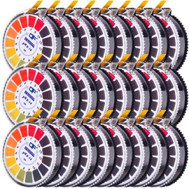 Jovitec Universal pH Test Paper Strip Roll, pH Full Range 0-14, 5 m/Roll (24 Rolls)