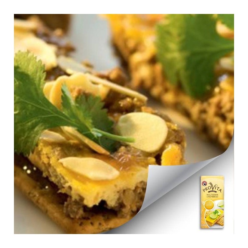 Bakers Provita | High Fibre | Keto friendly (Multigrain Crispbread,