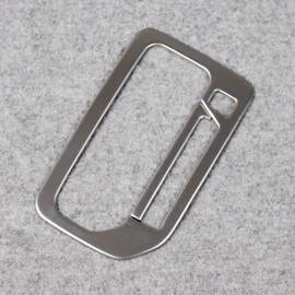 RUIQ Suzuki New Solio MA37S/MA27S Exclusive Interior Gear Shift Lever Cover Garnish Multimedia Button Cover Rim SUZUKI SOLIO Exclusive Design (Matte Nickel Plating)