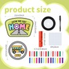 Tenceur 41 Pcs How We Get Home Clip Chart for